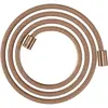 Image de hansgrohe, Flexible de douche, AXOR ShowerSolutions flexible de douche textile, 2000mm, écrou cylindrique des deux côt (200 cm)