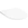 Image de hansgrohe, Abattant WC, Siège de WC EluPura Original S, avec couvercle, blanc, SoftClose, QuickRelease, 365x440x4