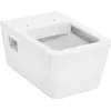Image de hansgrohe, Cuvette toilettes + bidet, EluPura Original Q WC suspendu, AquaChannel Flush, 360x540mm, EcoSmart, blanc