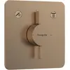 Image de hansgrohe, Robinetterie de salle de bains, DuoTurn Q Mitigeur, encastré, 2 consommateurs, 2 fonctions, rosace Soft Edge, 75414