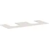 Image de hansgrohe, Console de lavabo, Xevolos E Console, 2 découpes, 1370x550mm, pour vasque à poser, 54207