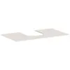 Image de hansgrohe, Console de lavabo, Xevolos E Console, 1 découpe au centre, 980x550mm, 54209