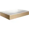 Image de hansgrohe, Lavabo, AXOR Suite lavabo à poser, rectangulaire, 600x600mm, avec cadre métal, sans trop-plein (400 mm, 600 mm)