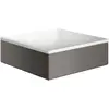 Image de hansgrohe, Lavabo, AXOR Suite lavabo à poser, rectangulaire, 285x285mm, avec cadre métal, sans trop-plein (285 mm, 285 mm)