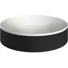 Image de hansgrohe, Lavabo, AXOR Suite lavabo à poser, rond, D 400mm, avec cadre métal, sans trop-plein, SolidSurfac (400 mm, 500 mm)