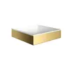 Image de hansgrohe, Lavabo, AXOR Suite lavabo à poser, rectangulaire, 400x400mm, avec cadre métal, sans trop-plein (400 mm, 400 mm)