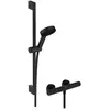 Image de hansgrohe, Système de douche, Pulsify Select S set de douche 105, 3jet Relaxation, élément Ecostat, EcoSmart, barre de