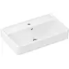 Image de hansgrohe, Lavabo, Xanuia Q lavabo compact, 1 trou de robinetterie, avec trop-plein, 600x370mm, blanc (370 mm, 600 mm)