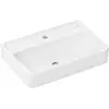 Image de hansgrohe, Lavabo, Xanuia Q lavabo compact, 1 trou pour robinet, sans trop-plein, 550x370mm, blanc, 60210450 (370 mm, 550 mm)
