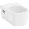 Image de hansgrohe, Cuvette toilettes + bidet, EluPura Original S bidet mural, 1 trou de robinetterie, avec trop-plein, HygieneEffect, 36