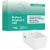 Image de hansgrohe, Cuvette toilettes + bidet, EluPura Original Q bidet mural, 1 trou de robinetterie, avec trop-plein, 360x540x260mm, bl