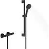 Image de hansgrohe, Système de douche, Pulsify Select S set de douche 105, 3jet Relaxation, Ecostat Fine, EcoSmart, barre de douc