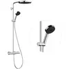 Image de hansgrohe, Système de douche, Pulsify S Puro Système de douche 260, 1jet, Ecostat Fine, douchette à main 3jet, EcoSmar