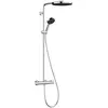 Image de hansgrohe, Système de douche, Pulsify S Puro Système de douche 260, 1jet, Ecostat Fine, douchette à main 3jet