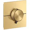 Image de hansgrohe, Robinetterie de salle de bains, AXOR ShowerSelect ID thermostat, encastré, carré, 2 consommateurs, combinaison de sécur