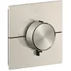 Image de hansgrohe, Robinetterie de salle de bains, AXOR ShowerSelect ID thermostat, encastré, carré, 2 consommateurs, combinaison de sécur