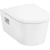 Image de hansgrohe, Cuvette toilettes + bidet, WC suspendu EluPura S avec siège, lavable, sans HygieneEffect + SC