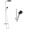 Image de hansgrohe, Système de douche, Pulsify S Puro Système de douche 260, 1jet, thermostat de baignoire Ecostat Fine, douchet