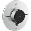 Image de hansgrohe, Robinetterie de salle de bains, AXOR ShowerSelect ID thermostat, encastré, rond, 2 consommateurs, combinaison de sécurit