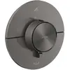 Image de hansgrohe, Robinetterie de salle de bains, AXOR ShowerSelect ID thermostat, encastré, rond, 2 consommateurs, combinaison de sécurit