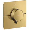 Image de hansgrohe, Robinetterie de salle de bains, AXOR ShowerSelect ID thermostat, encastré, carré, 2 consommateurs, combinaison de sécur