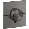 Image de hansgrohe, Robinetterie de salle de bains, AXOR ShowerSelect ID thermostat, haut débit, encastré, carré