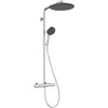 Image de hansgrohe, Système de douche, Système de douche thermostatique avec pomme de pluie, main et accessoires