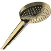 Image de hansgrohe, Pommeau de douche, Douche à main ronde avec 3 jets, fonction anti-calcaire et technologie écoénergétique (3 Types de jets, 8 l/min)