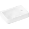 Image de hansgrohe, Lavabo, Xelu Q lave-mains avec tablette à droite, 1 trou pour robinet, sans trop-plein, 360x250x80mm, blanc (250 mm, 360 mm)