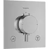 Image de hansgrohe, Robinetterie de salle de bains, Thermostat de douche et bain avec sécurité enfant et réglage de débit