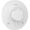 Image de hansgrohe, Robinetterie de salle de bains, Thermostat de douche et bain avec sécurité enfant et réglage de débit