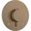 Image de hansgrohe, Robinetterie de salle de bains, Ecostat Comfort S Thermostat encastré pour 2 consommateurs avec combinaison de sécurité intégrée