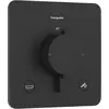 Image de hansgrohe, Robinetterie de salle de bains, Thermostat douche intégration sécurité, contrôle débit eau, 2 fonctions