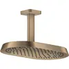 Image de Axor, Pommeau de douche, ShowerSphere Douche de tête 370/220 2jet EcoSmart avec raccordement au plafond, 39758140, 39758140 (2 Types de jets, 8 l/min)