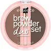 Image de essence, Poudre pour sourcils, Kit duo de poudres à sourcils (02 Medium)