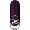 Image de essence, Vernis à ongles, gel nail colour vernis à ongles gel (84 Black Plum & Done, 84 Violet, Just Sparkle, Pas d'ombre, Prune noire & C'est prêt, Vernis effet gel)