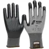 Image de Nitras, Gants de protection, Gants de protection anti-coupures TAEKI, fil spécial TAEKI, gris, revêtement en nitrile, noir (code (10, 11, 6, 7, 8, 9)