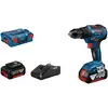Image de Bosch Professional, Perceuse + Visseuses sans fil, GSR 18V-55 (Perceuse-visseuse)