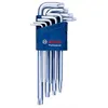 Image de Bosch Professional Jeu de clés Allen TORX, 9 pièces