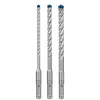 Image de Coffret 3 forets béton 4 taillants SDS-Plus 7X Expert BOSCH 6/8/10 mm - 2608900196