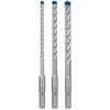 Image de Bosch Professional Zubehör, Foret, EXPERT SDS plus-7X Jeu de forets marteaux, 6/8/10 mm, 3 pcs. (10 mm, 6 mm, 8 mm)