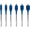 Image de Bosch Professional Zubehör, Foret, Assortiment de mèches plates Expert SelfCut Speed, 13/16/19/20/22/25 mm, 6 pièces (13 mm, 16 mm, 19 mm, 20 mm, 22 mm, 25 mm)