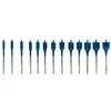 Image de Trousse de mèches plates Expert BOSCH Self Cut Speed Ø10 à 32 mm - 2608900336