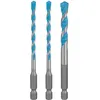 Image de Coffret de 3 forets MultiConstruction HEX-9 Expert 5 / 6 / 8mm - BOSCH EXPERT - 2608900584
