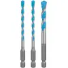 Image de Bosch Professional Zubehör, Foret, EXPERT HEX-9 Jeu de forets MultiConstruction, 5/6/8 mm, 3 pcs. (5 millimètres, 6 millimètres, 8 millimètres)