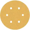 Image de Bosch Professional Zubehör, Abrasifs, EXPERT C470 Papier abrasif à 6 trous pour ponceuse excentrique, 150 mm, G 60, 5 pcs. (60)
