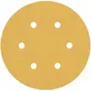 Image de Bosch Professional Zubehör, Abrasifs, Papier abrasif Expert C470 avec 6 trous pour ponceuse excentrique, 150 mm, G 180, 5 pces. (180)