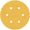Image de Bosch Professional Zubehör, Abrasifs, Papier abrasif Expert C470 avec 6 trous pour ponceuse excentrique, 150 mm, G 400, 5 pcs. (400)