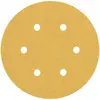Image de Bosch Professional Zubehör, Abrasifs, Papier abrasif Expert C470 avec 6 trous pour ponceuse excentrique, 150 mm, G 180, 50 pcs. (180)