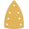 Image de Feuilles abrasives BOSCH delta bois peinture Expert C470 - 100x150 mm - 7 trous - Boite de 10 pièces - Grain 80 - 2608901116